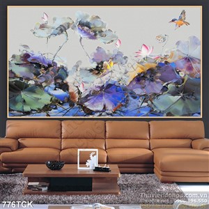 Tranh vẽ sơn dầu 3d nghê thuật in uv Tranh vẽ sơn dầu 3d nghê thuật in uv