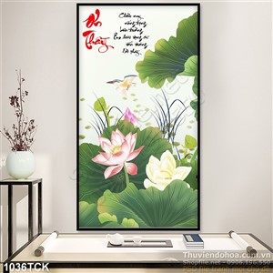 Tranh vẽ hoa sen ơn thầy 3d Tranh vẽ hoa sen ơn thầy 3d