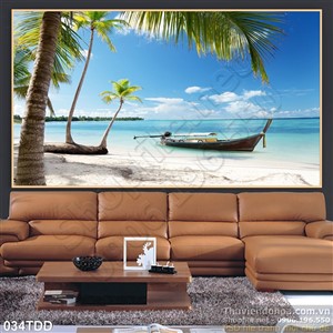 Tranh Đại Dương trang trí phòng khách