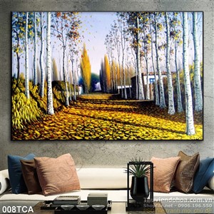 Tranh Sơn Dầu Châu Âu con đường