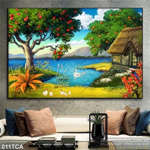 Tranh Sơn Dầu Châu Âu