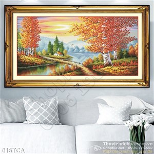 Tranh Sơn Dầu Châu Âu phong cảnh