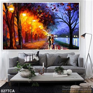 Tranh Sơn Dầu Châu Âu con đường