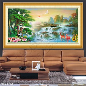 Tranh Sơn Dầu Châu Âu thiên nhiên