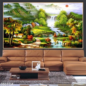 Tranh Sơn Dầu Châu Âu phong cảnh đẹp
