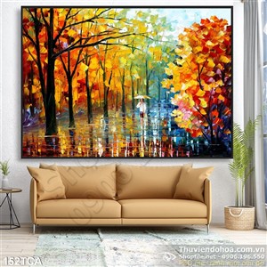 Tranh Sơn Dầu Châu Âu con đường