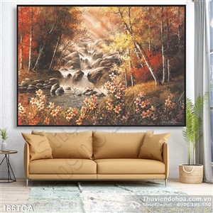 Tranh Sơn Dầu Châu Âu khu phố