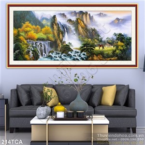 Tranh Sơn Dầu Châu Âu phong cảnh