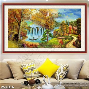 Tranh Sơn Dầu Châu Âu phong cảnh