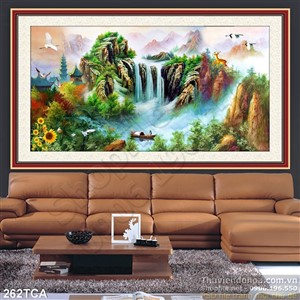 Tranh Sơn Dầu Châu Âu phong cảnh