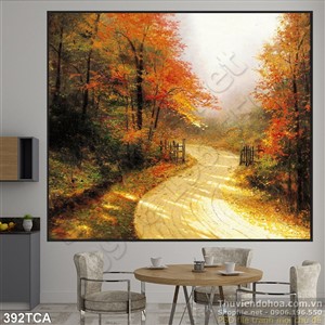 Tranh Sơn Dầu Châu Âu con đường