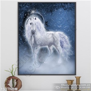Tranh Ngựa Psd kỳ lân phương Tây