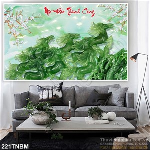 Tranh mã đáo thành công giả ngọc