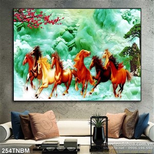 Tranh treo tường Bát Mã