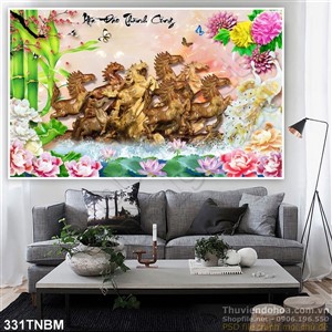 Tranh Ngựa wall decor