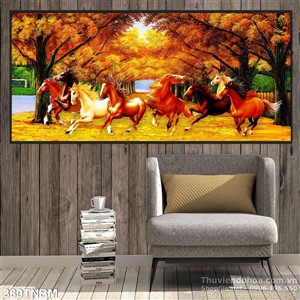 Tranh Bát Mã và mùa thu