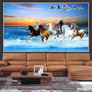 Tranh Bát Mã trên biển