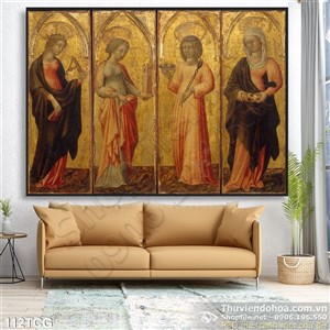 Tranh công giáo, thiên chúa