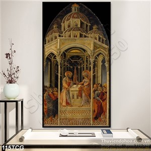 Tranh công giáo, thiên chúa