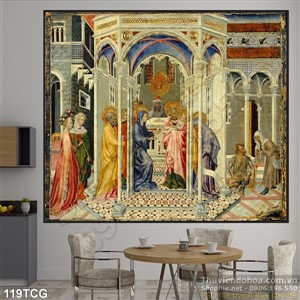 Tranh công giáo, thiên chúa