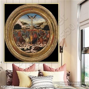 Tranh công giáo, thiên thần