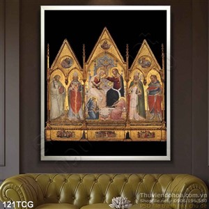 Tranh công giáo, Mẹ Maria và Chúa