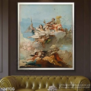 Tranh công giáo, thiên thần