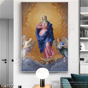 Tranh công giáo, Mẹ lên trời