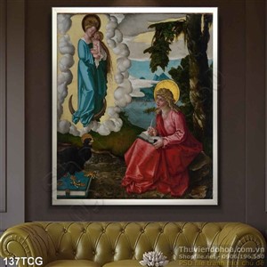 Tranh công giáo, Đức mẹ hiện ra