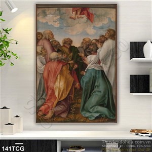 Tranh công giáo, Chúa Thăng Thiên