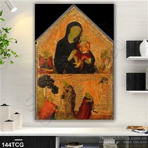 Tranh công giáo, Mẹ Maria và Chúa