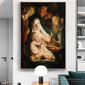 Tranh công giáo, thiên chúa