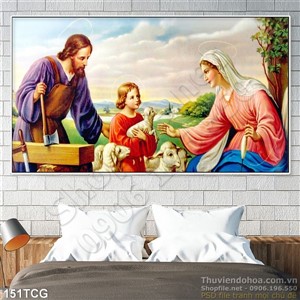 Tranh công giáo, gia đình Chúa Giê-su