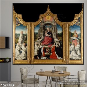 Tranh công giáo, mẹ Maria và Chúa hài đồng