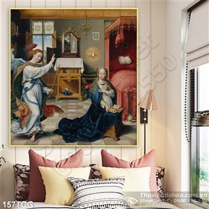 Tranh công giáo, thiên chúa