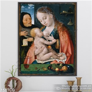 Tranh công giáo, Mẹ Maria và Chúa