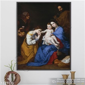 Tranh công giáo, Mẹ Maria và Chúa