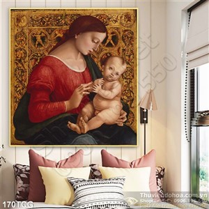 Tranh công giáo, Mẹ Maria và Chúa hài đồng