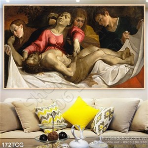 Tranh công giáo, Chúa chịu chết