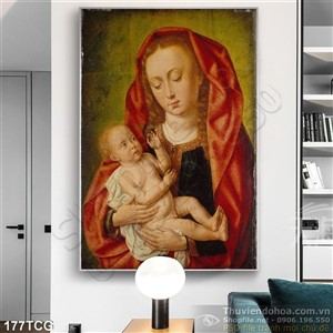 Tranh công giáo, Mẹ Maria và Chúa