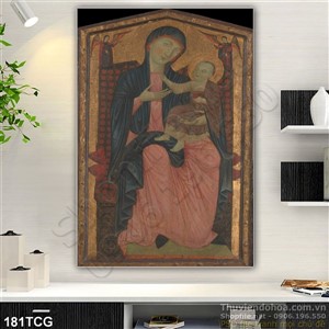 Tranh công giáo, Mẹ Maria và Chúa