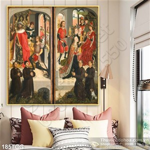 Tranh công giáo, thiên chúa