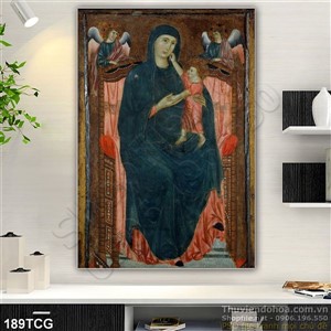 Tranh công giáo, Mẹ Maria và Chúa