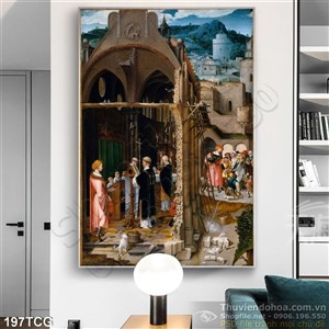 Tranh công giáo, thiên chúa