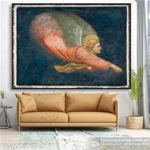 Tranh công giáo, thiên thần