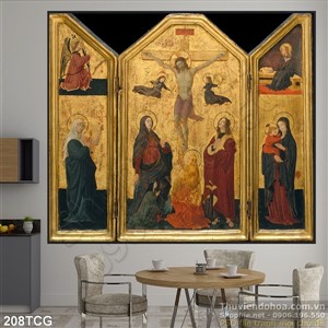 Tranh công giáo, thiên chúa