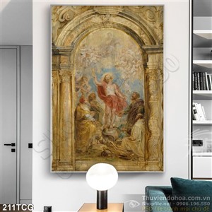 Tranh công giáo, Chúa Thăng Thiên