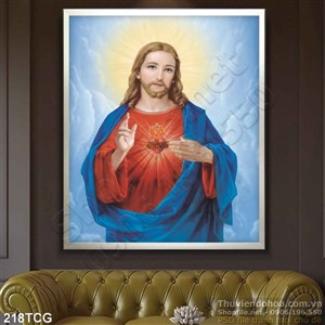 Tranh công giáo, trái tim Chúa Giê-su