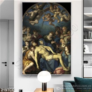 Tranh công giáo, Chúa chịu chết