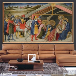 Tranh công giáo, thiên chúa